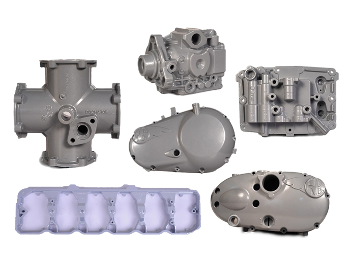 Grenaillage différent pour les moulages sous pression en aluminium